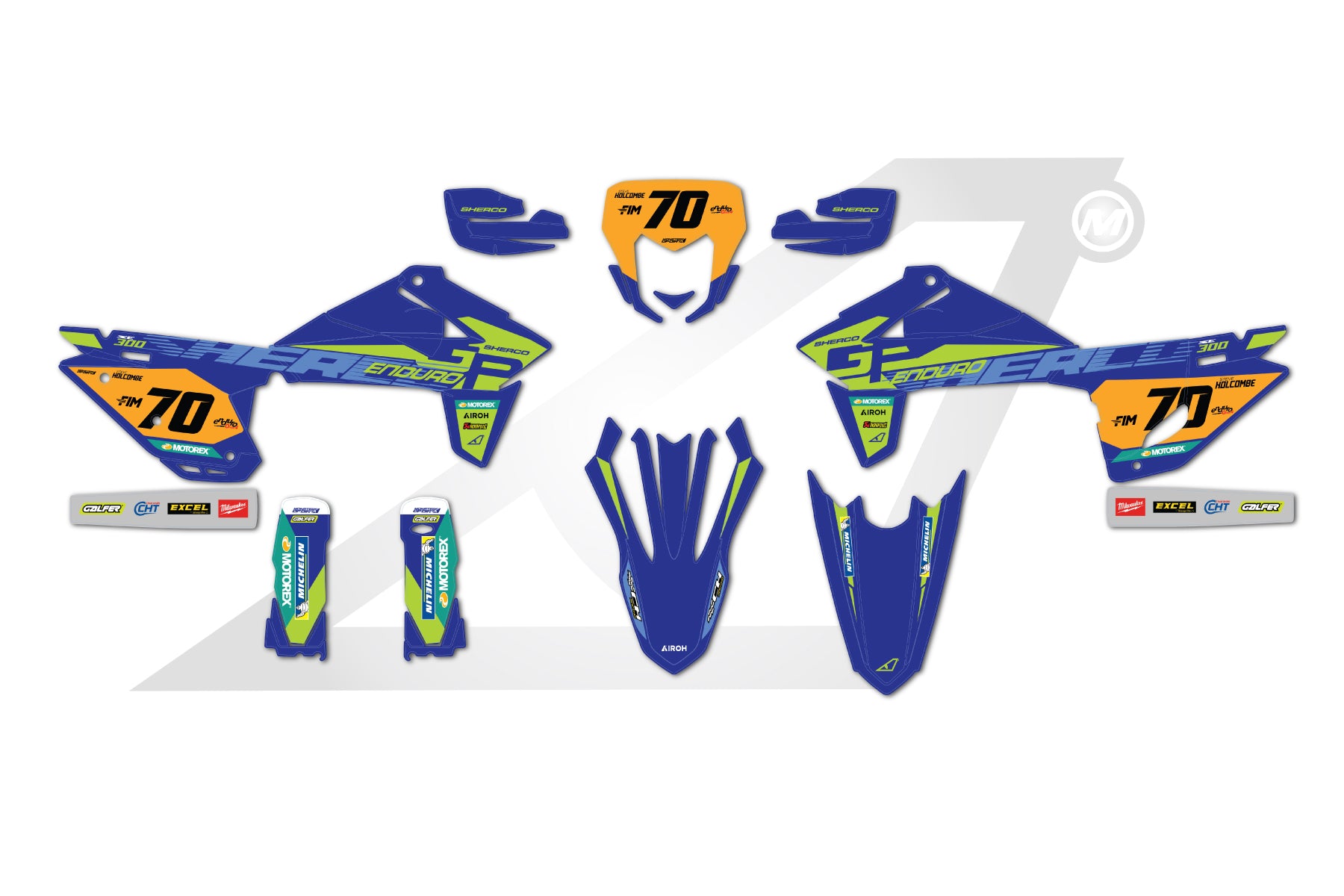 Factory Sherco SE300 Holecombe Replica 2026