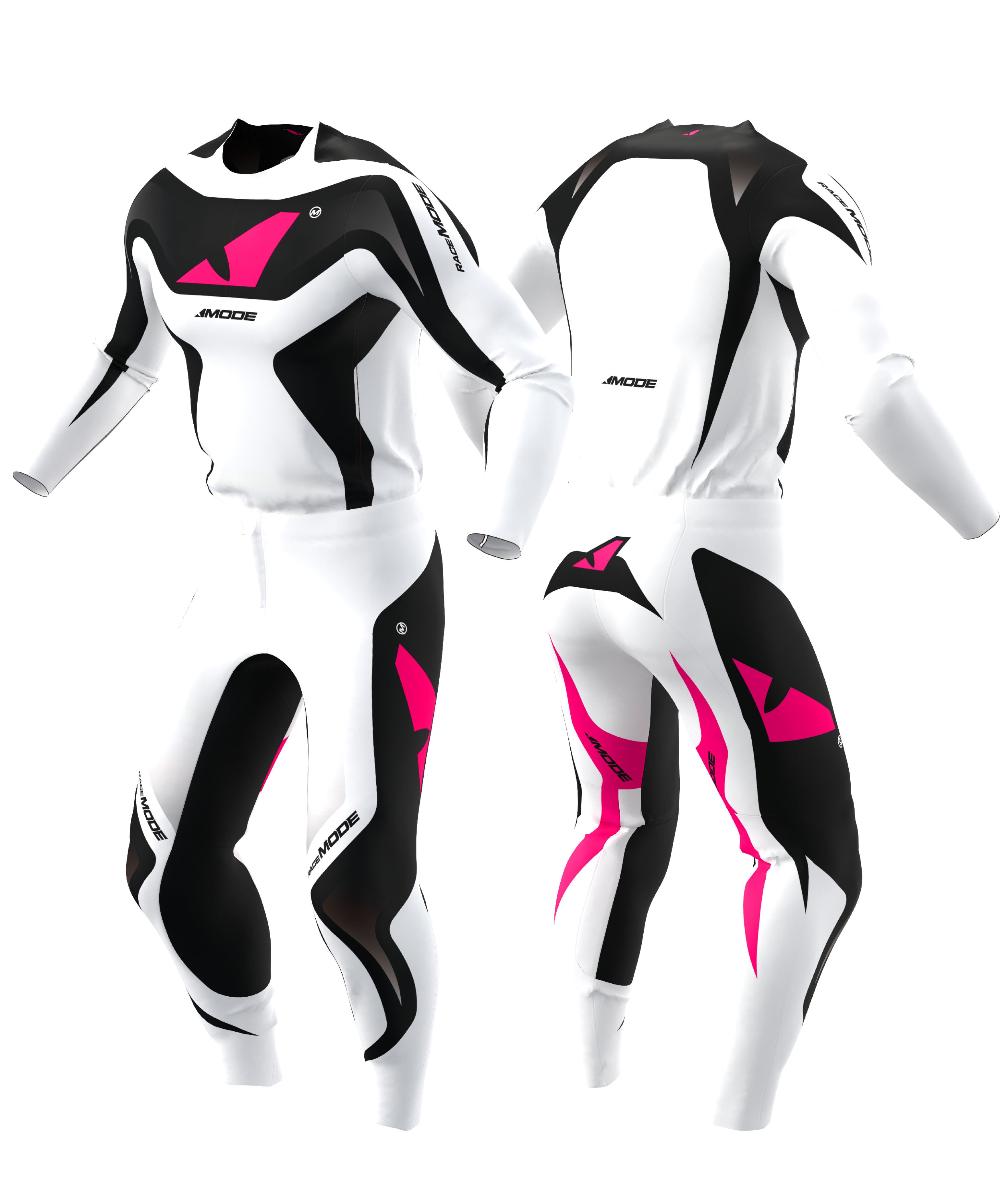Elevate - Black/Pink Jersey & Pants Racewear