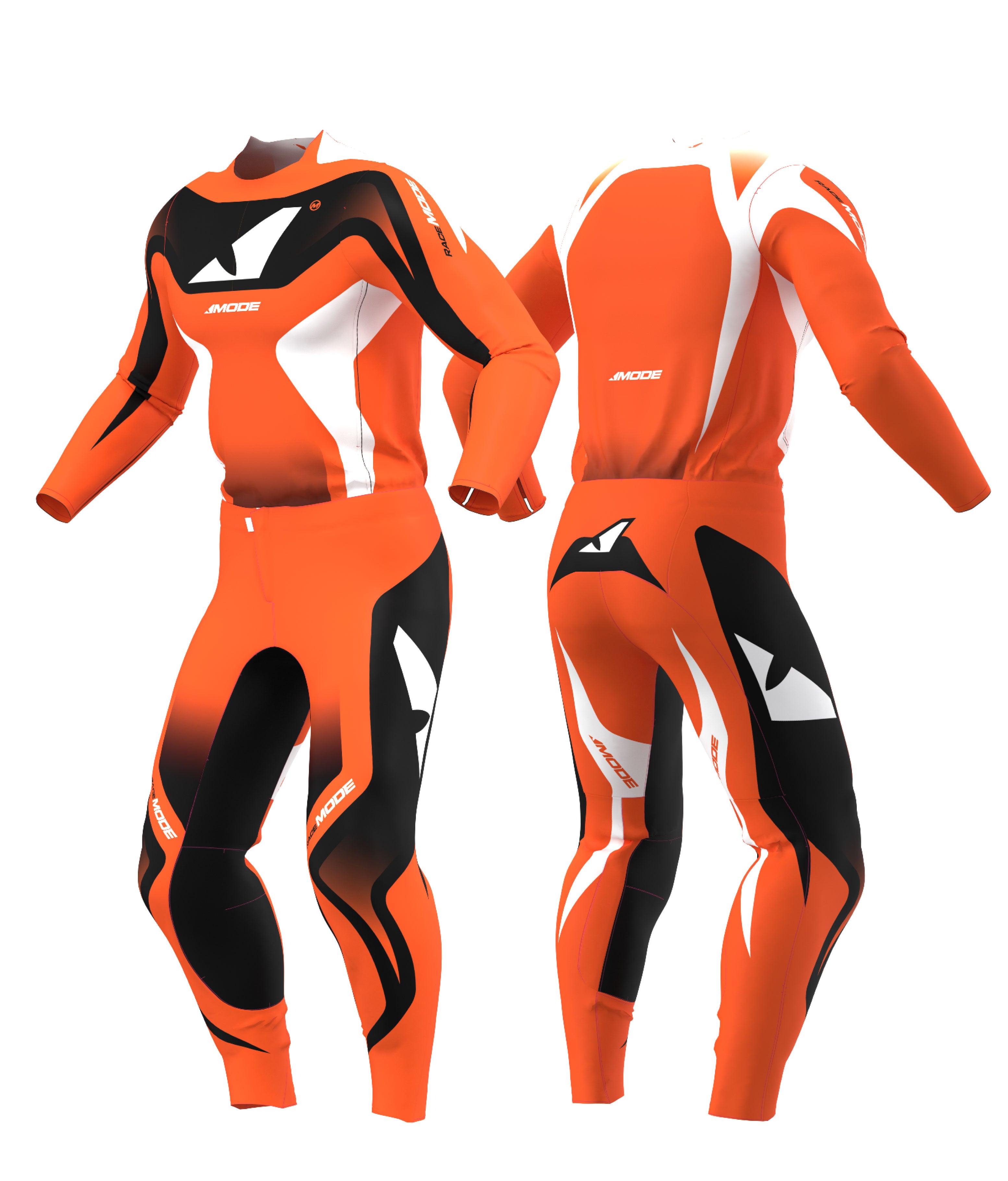Elevate - Orange Jersey & Pants Racewear