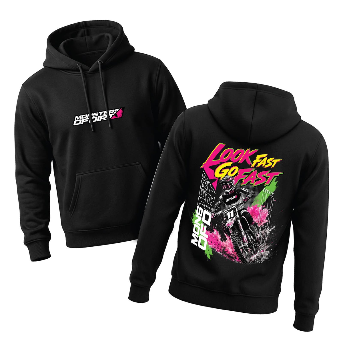 Monsters of Dirt Hoodie - Kids